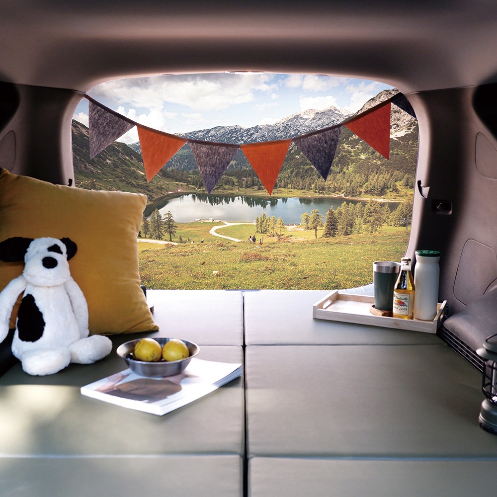 [캠핑로버] 차박 캠핑매트 3size 평탄화 트렁크 자동차바닥 폴더매트